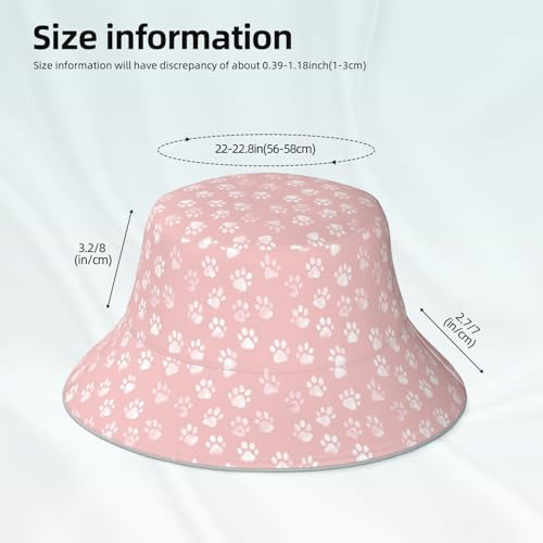 Image of Bucket Hat Double-Side-Wear Reversible Sun Hat Beach Travel Hiking for Women Men