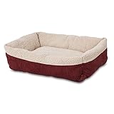 Aspen Pet Self-Warming Corduroy Pet Bed Several Shapes Assorted Colors