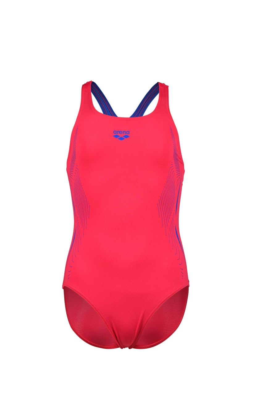 ARENA Girl's Swimsuit Swim PRO Back Graphic Intero Bambine e Ragazze (Pacco da 1)