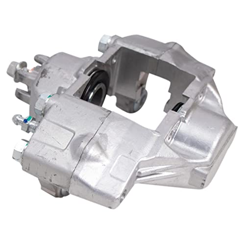 Image of TRQ Rear Driver and Passenger Side Brake Caliper Set Caliper Brackets Hardware Compatible with 06-07 Subaru Impreza WRX WRX TR, Limited