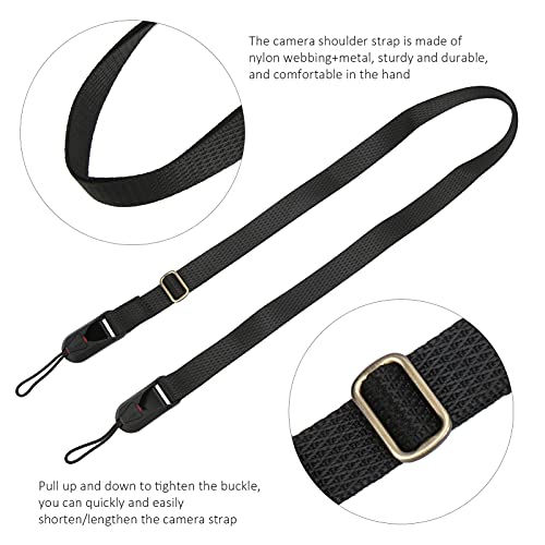 Alça de Câmera Ajustável Alça de Fotografia de Corpo Cruzado Alça de Pulso Universal para, para Fuji