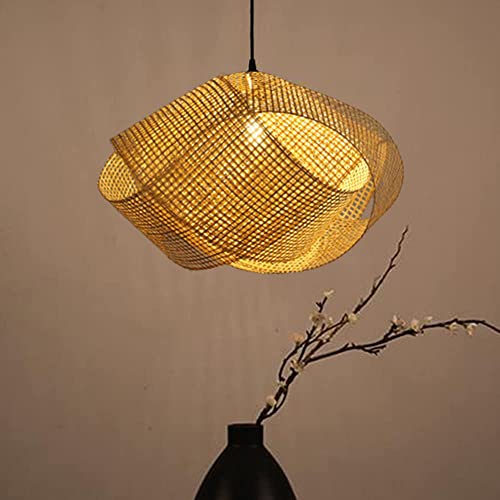 Lustre rotan contre lumière agressive plafonnier b - 2