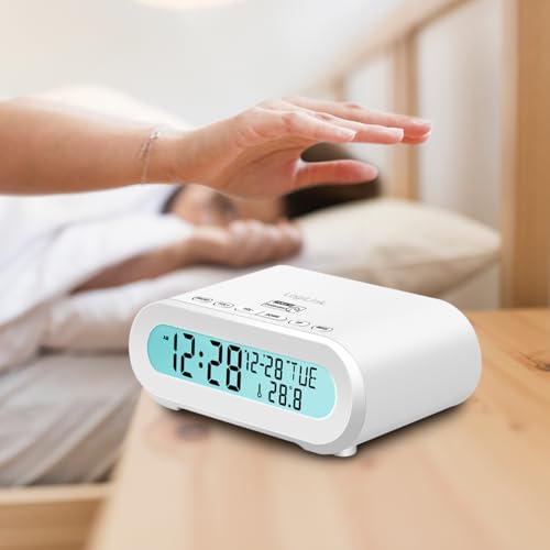 Radio despertador con indicador de temperatura LogiLink SC0121W USB 3