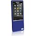 iGadgitz Blue Silicone Skin Case Cover for Sony Walkman NWZ-A15 A17 8GB 16GB + Screen Protector