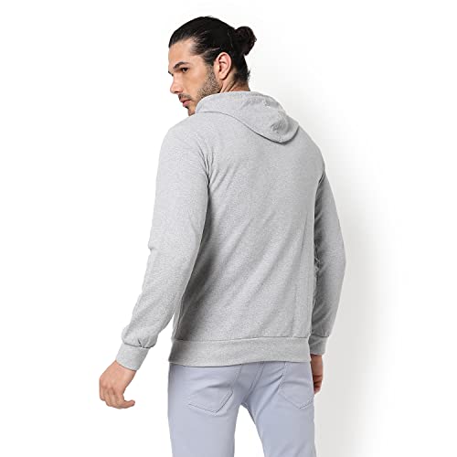 Image of CAHOOT Men's Printed Sweatshirt Regular Fit for Casual Wear | Full Sleeve | Cotton | Stylish Sweatshirt Crafted with Comfort Fit and High Performance for Everyday We