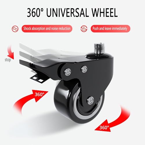 Soporte móvil ajustable para pizarras y TVs con ruedas miniatura 5