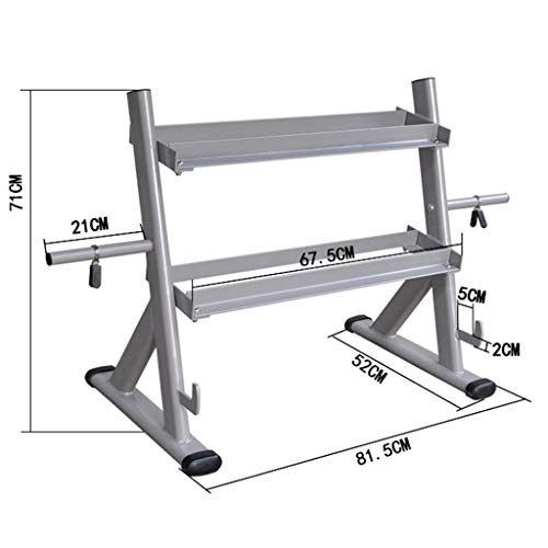 Dumbbells-Fitness-Double-Rack-Two-tier-Storage-Rack-Barbell-Storage-Rack-Multifunctional-Rack-Suitable-For-Gym-Living-Room-Color-Silver-Size-82-52-71cm