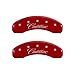 MGP Caliper Covers 35015SCADRD Caliper Cover, Red