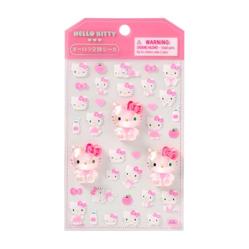 サンリオ(SANRIO) オーロラ立体シール ハローキティ 対象年齢3才以上 225223