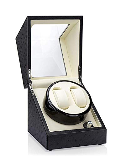 ワインディングマーシン ウォッチワインダー 自動巻き 静音設計 自動巻きワインディングマシーン 2本巻き 4つ回転モード 2WAY給電 1年保証