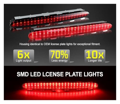 Feu stop troisième pour Benz CLK W209 C209 LED rouge - 5