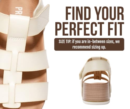 Image of Project Cloud Platform Sandals Women - Strappy Wedges with Comfortable Plush & Soft Insole - Lightweight & Non Slip Platform Sandals for Women 2026