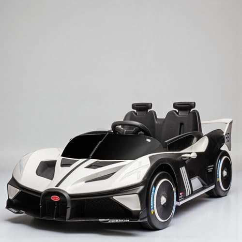 JN Creations 24V Drifter Electric Ride-On M16.4 Car for Kids | Remote Control, LED Lights, Music System | 1–9 Years | 100kg Load Capacity (Yellow)