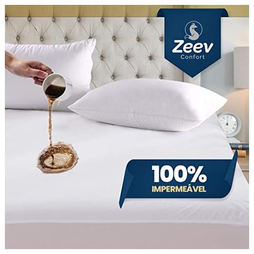 Protetor de colchão casal impermeável