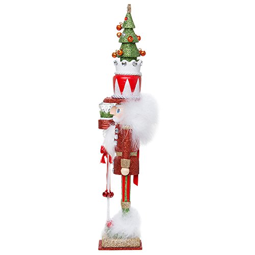 Kurt Adler Hollywood Tree Hat Nutcracker, 15-Inch, Red And Green #TOP3