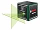 Bosch Kreuzlinienlaser Quigo Green mit Universalklemme MM 2 (grüner Laser für bessere Sichtbarkeit, Gehäuse aus recyceltem Kunststoff, im E-Commerce Karton)