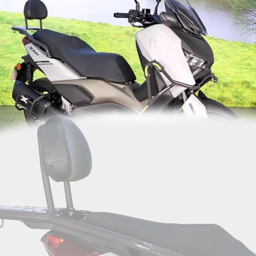 TUKLYE For Yama-ha Xmax 2023 2024Yf|̌㕔IAXeX|̍ގC I uPbgB (A BackBracket with Bag) [sAi]