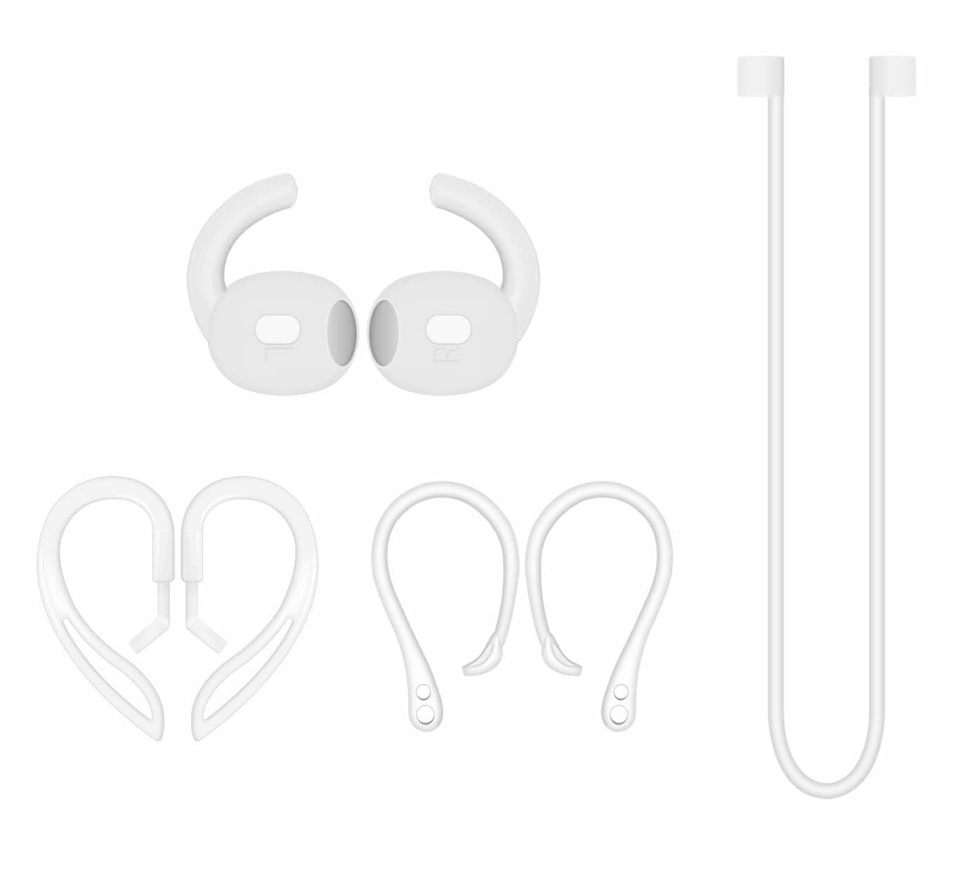 4 conjuntos antiderrapantes compatíveis com AirPods 4ª geração