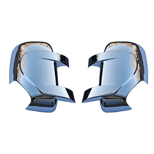 Juego de Cubiertas Carcasas Espejo Retrovisor Cromadas