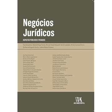Capa do livro Negócios Jurídicos: Aspectos Públicos e Privados