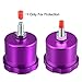 X AUTOHAUX Car Handbrake Oil Tank Universal Racing Hydraulic Drift Hand Brake Oil Tank for Fluid Reservoir E-Brake Racing Purple