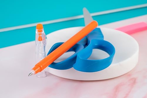 Pilot, FriXion ColorSticks Erasable Gel Ink Pens, Fine Point 0.7 mm, Pack of 5, Kelly Green, Blue, Purple, Magenta & Salmon Pink - image 5