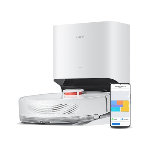 Xiaomi X10 Saugroboter mit automatische Absaugstation & Wischfunktion, 4000Pa, bis zu 180min...