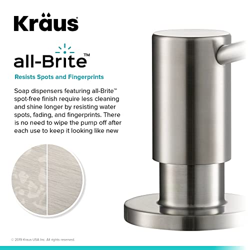 Kraus Kitchen Soap And Lotion Dispenser In Spot Free Stainless Steel, Ksd-43Sfs #TOP5