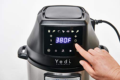 Yedi-Tango-2-in-1-Air-Fryer-and-Pressure-Cooker-6-Quart-with-Deluxe-Accessory-kit