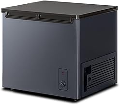 3.0 CU.FT Chest Freezer - Compact Deep Freezer with 7 Temperature Settings, Low Noise Operation, And Removable Basket, Ideal for Dorms, Apartments, And Home Kitchens. (White, 7.0Cu.ft)