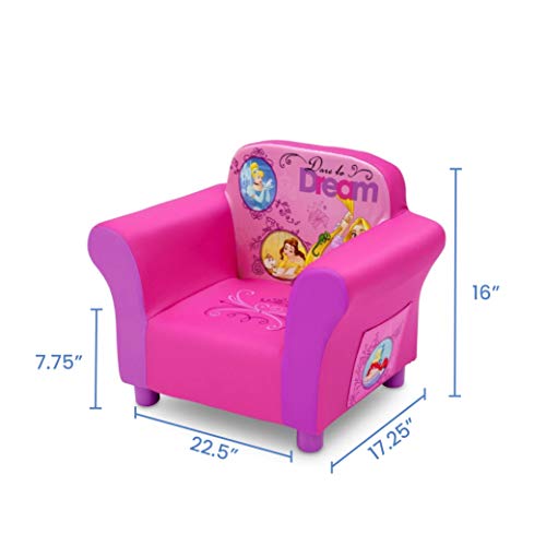 Delta Children Upholstered Chair, Disney Princess - Thumbnail 6