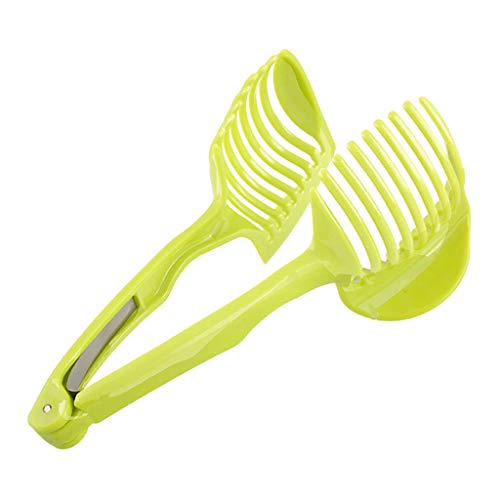 Flameer 2xRound Titular De Corte Cortador De Legumes Frutas Slicer Cozinha Ferramenta De Cozimento