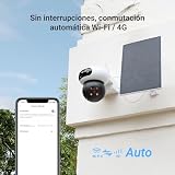 EZVIZ 4G 8MP(4MP+4MP) Camera Exterieur sans Fil à Double Objectif,CB90x Kit - 4