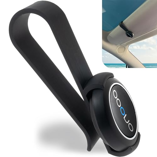 Supporto Parasole Adatto Per Ooono Co-Driver No1, Clip Per Parasole (Nero)