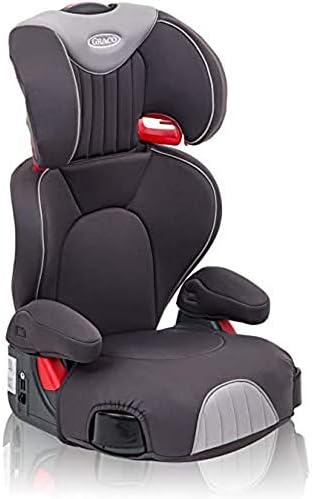 Graco Logico L High back Booster Car Seat, Group 2/3 (4 to 12 Years Approx, 15-36 kg), Iron