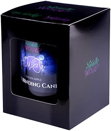 Naturally Wicked Spellbinding Ouija Candle | Scented Crystal Spell Candle | Inc Ouija Planchette