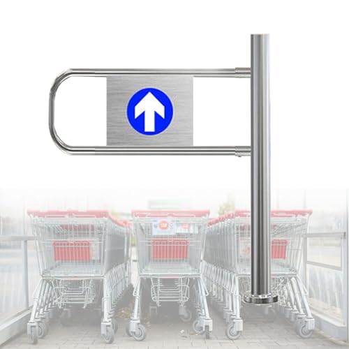 Bezpieczna bramka z mechanizmem do bezpiecznej kontroli dostępu w magazynach i centrach handlowych regulowana łatwa instalacja bezpieczna dla dzieci i zwierząt domowych