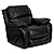 Flash Furniture Black Leather Rocker Recliner by Flash Furniture