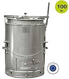 brühkessel beeketal 100% Edelstahl, Kesselvolumen: 100 l, Füllmenge: ca. 65 kg