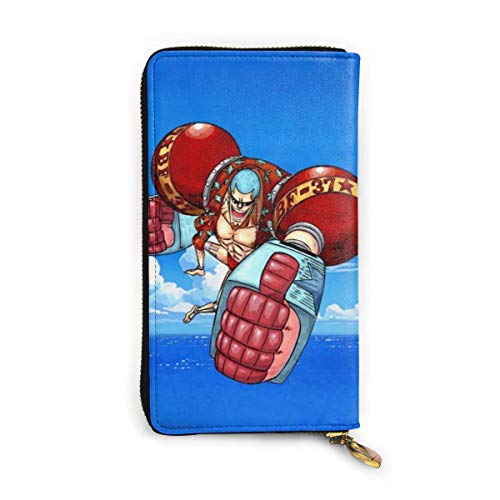 Preisvergleich Produktbild Einteilige Geldbörse aus echtem Leder mit Reißverschluss, lange Clutch, Münzfach, Kartenpaket für Damen und Herren