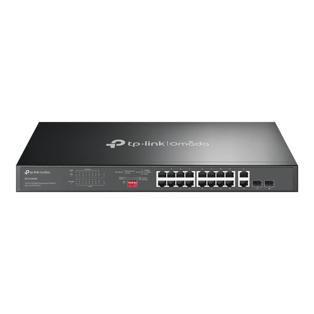 TP Link Switch Omada 18 ports Gigabit avec 16 ports PoE