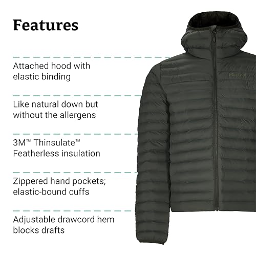 Image of MARMOT Men's Echo Featherless Hoody - Hooded Lightweight Down-Alternative Jacket