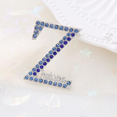 Zeta Amicae ZA Brooch 1948 Soror Greek Letters Sorority Members Group Graduation Gifts Jewelry3