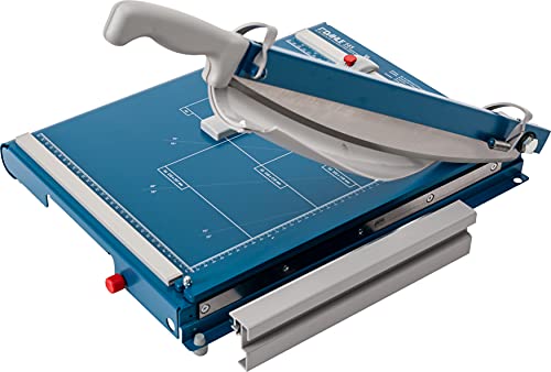 Dahle 565 Premium Guillotine Trimmer, 15-1/8" Cut Length, 35 Sheet Capacity, Self-Sharpening Blade, Automatic Clamp, W/Safety Guard #TOP2