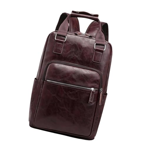 Wmqbjta Drumstick Holder Bag for Men with Spacious Compartment for Sticks And Mallets, dark brown