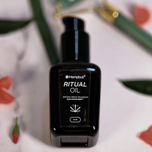 Image of Ritual Oil 30 Ml | Lightweight & 100% Plant Based With Organic Hemp For Daily Face Care | Helps Reducing Inflammation, Minimizes Fine Lines, Rejuvinating, Brightening & Provides Glow | Source Of Vitamin E Oil For Women /Men