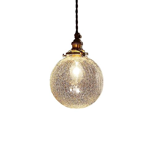 Lustre minimaliste rétro en laiton pour corriger un salon sombre