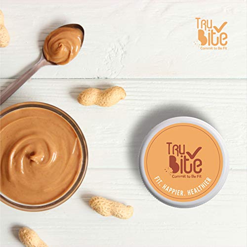 Image of Trubite Classic Peanut Butter (Creamy) (350g) | 26g Protein | Cholesterol Free | Indian Recipe | Delightful Taste (350G)
