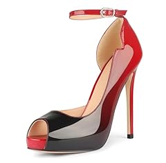 Red Black With Straps