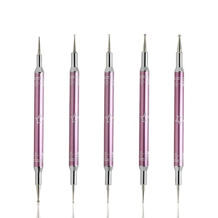 SKOTO Nail Art Dotting Tool Pattern Tracing Stylus, Ball Embossing Stylus for Transfer Paper, Tracing Tools for Drawing, Ball Tip Clay Tools Sculpting Stylus